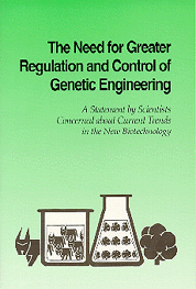 need for greater regulation of genetic engineering